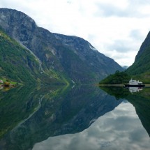 Nærøyfjorden seen from Bakka